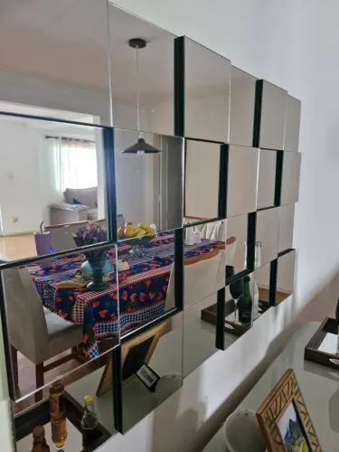 Espelho decoração,, 3d largura 1,08 comprimento 72cm