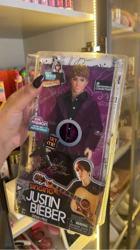 boneco justin bieber edição love me