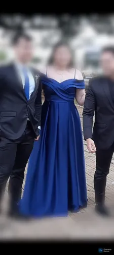 Vestido Azul royal