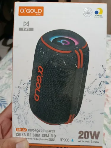 Caixa de som nova