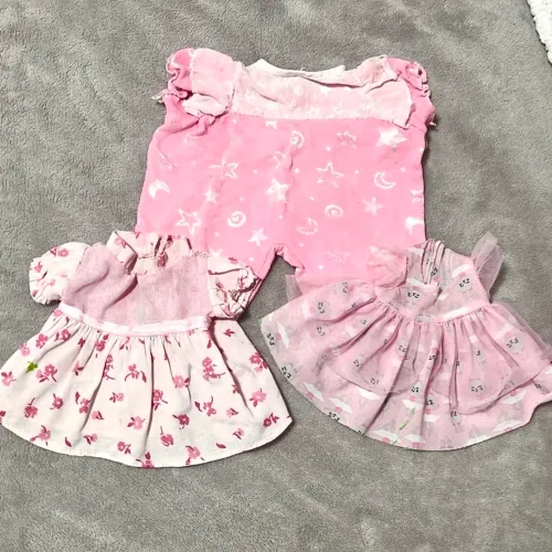 3 roupinhas boneca baby alive
