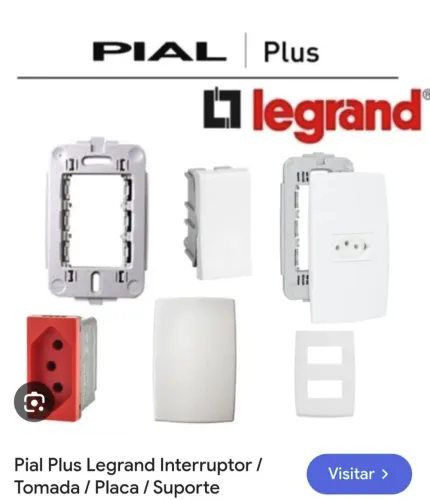  Material Elétrico PIAL PLUS LEGRAND 