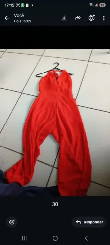 Macacão feminino Tam 40