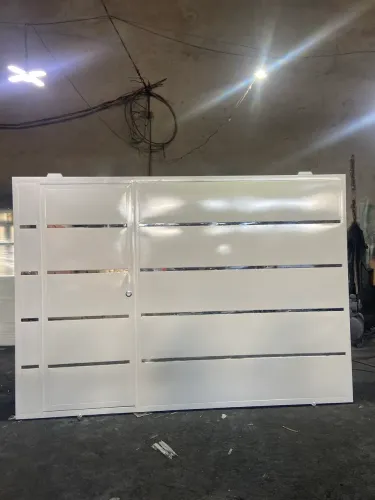 PORTÃO FERRO CHAPA GALVANIZADO