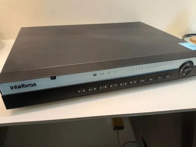 Nvr 16 Canais Intelbras Invd 1016 Porta Giga 10/100/1000