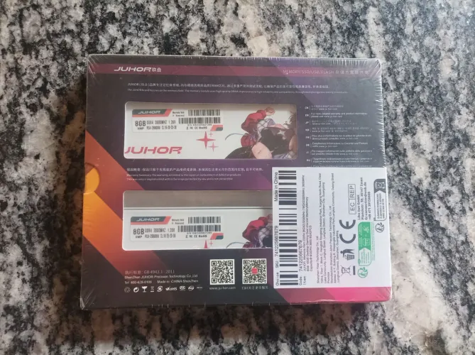 Memória RAM ddr4 16 GB 3600mhz