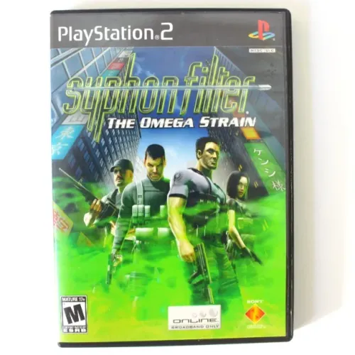 Syphon Filter: The Omega Strain para PlayStation 2 completo e perfeito