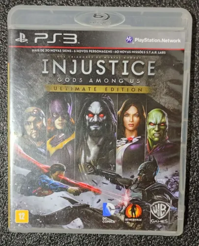 Injustice gods among us ultimate edition ps3 usado
