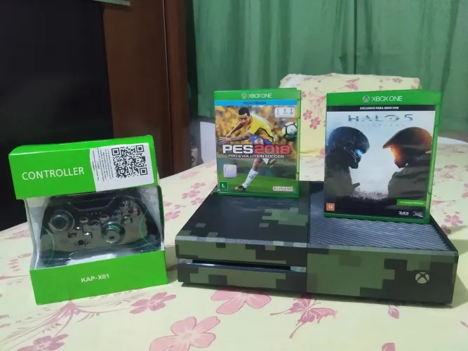 Xbox One Fat 500 GB + Jogos Originais (Envio)