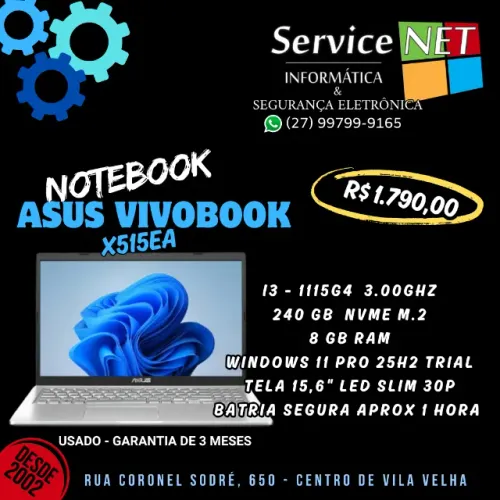 Notebook Asus Vivobook