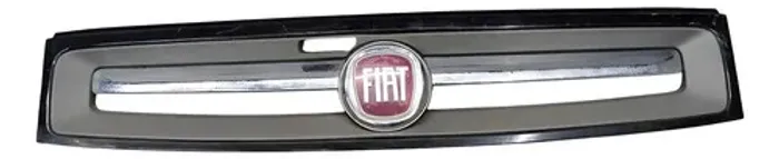 Grade Frontal Parachoque Fiat Palio 2010 2011 2012 Detalhe Brilhante