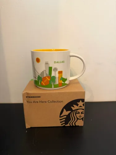 Caneca Starbucks Original | Dallas ? | Nova na Caixa