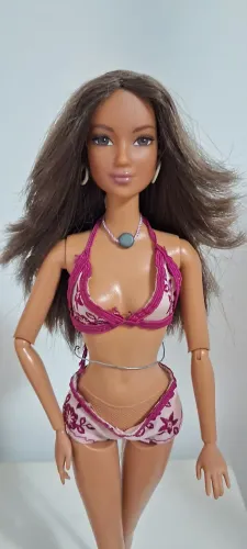 Barbie praia antiga usada 1999
