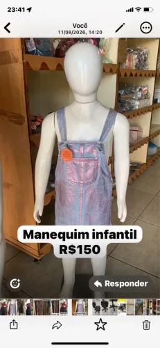 Manequim infantil