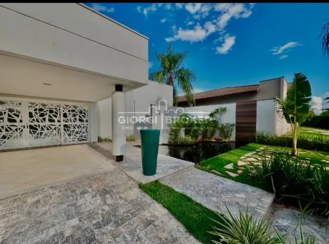 Casa de luxo à venda em condomínio exclusivo de São José do Rio Preto-SP, 3 suítes, 300m²,