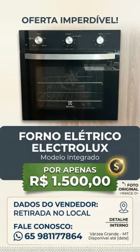 Forno Elétrico Electrolux