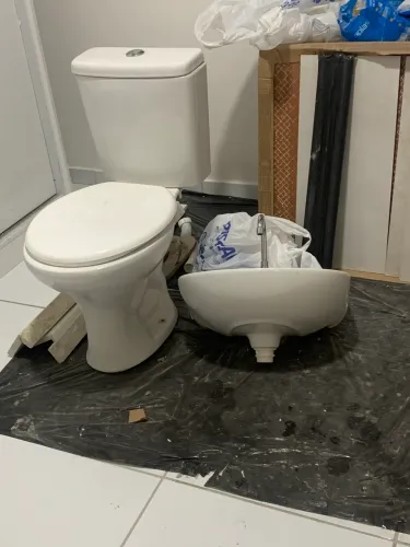 VASO SANITÁRIO CELITE E CUBA PARA BANHEIRO