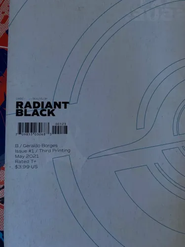 4 Exemplares autografados do Radiant Black