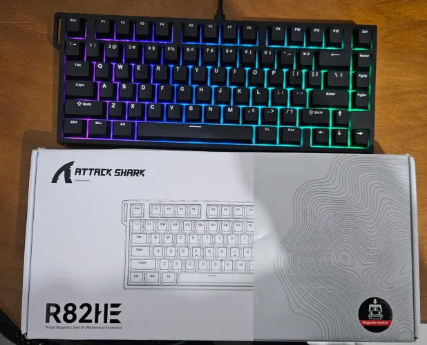 Teclado Magnético Attack Shark R82 HE 8KHZ