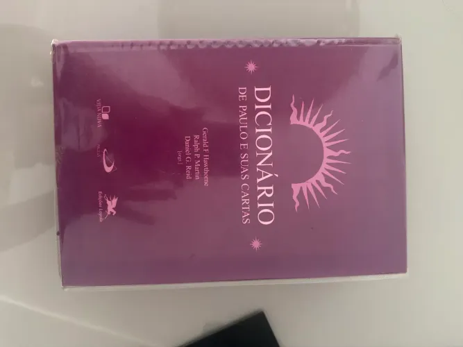 DICIONÁRIO DE PAULO E SUAS CARTAS. R$ 500,00 