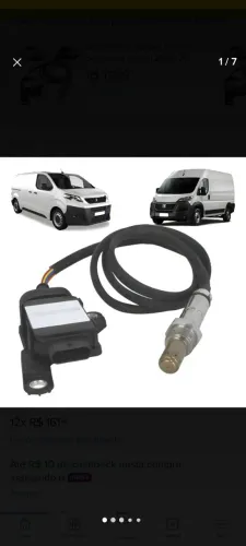 Sensor Nox Fiat Scudo 1.5 2022 2023 2024 2025  *0