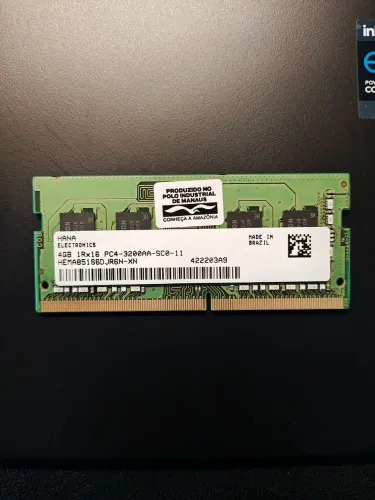 Memória Notebook DDR4 4GB 3200MHz Original Samsung/Hana