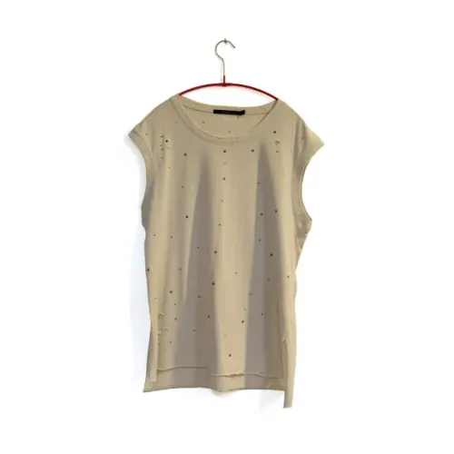 Regata Animale creme strass P