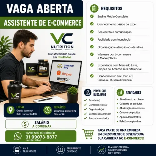 ASSISTENTE DE E-COMMERCE 