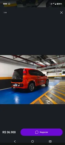 Fiat Uno Sporting 1.4 EVO Fire Flex 8V 2P 2012