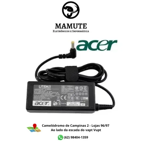 Fonte Carregador Notebook Acer Aspire E5-571 Es1-511 E1-5 19V 3,42A