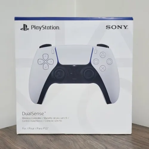 Controle DualSense PS5 Branco - Novo e Lacrado