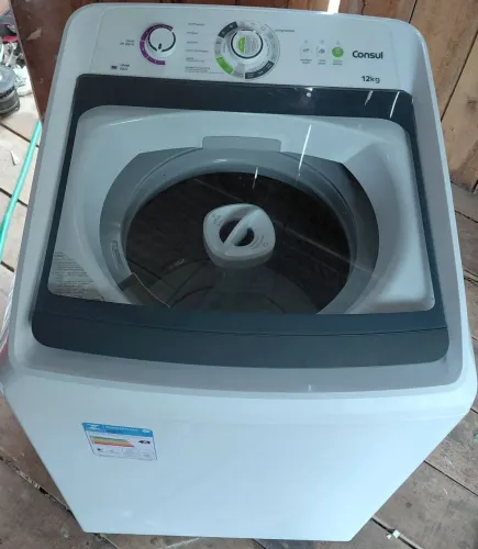 Maquina de lavar consul 12kg semi-nova