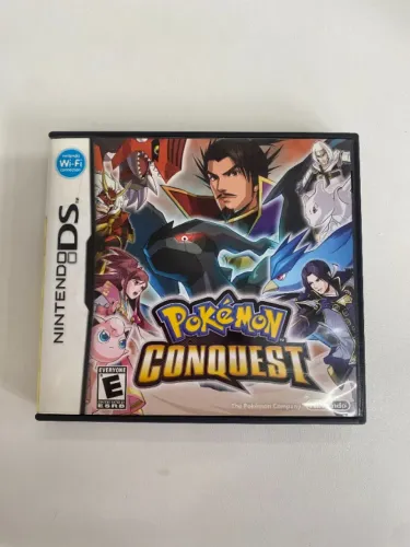 JOGO POKEMON CONQUEST SEMINOVO - DS