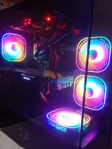 PC GAMER COMPLETO GTX 1080 i7 7700k 16gb RAM e periféricos