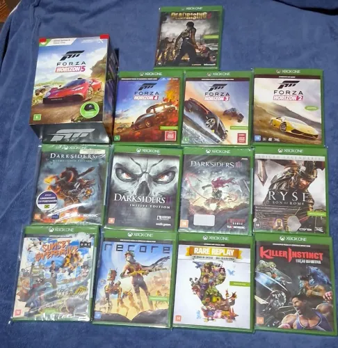 Lote jogos xbox one