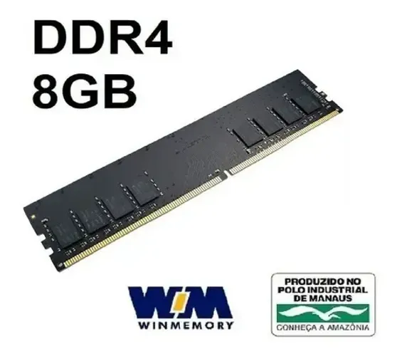 Memória RAM preto 8GB 1 Win Memory WH5SD8G8C3UAZ