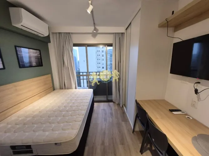 Flat excelente para alugar na Consolação - Parque Augusta Studios