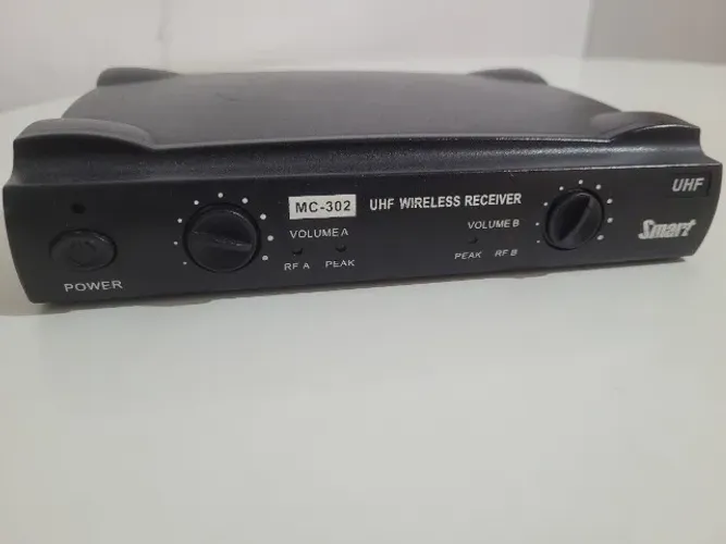 Receptor Sem Fio UHF Smart MC-302 (Apenas O Receptor)