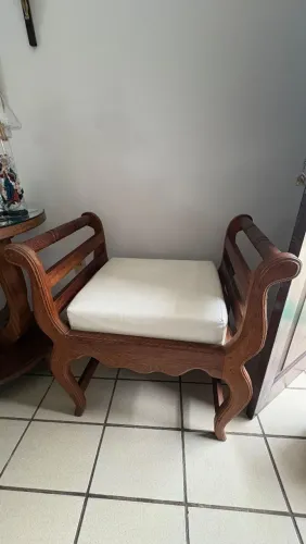 Poltronas namoradeira madeira angelim