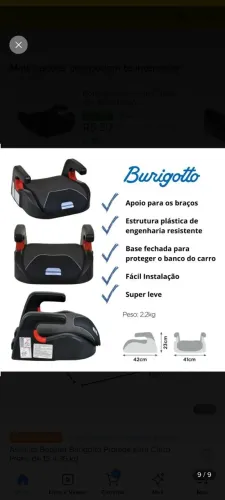 Cadeirinha de carro bebê