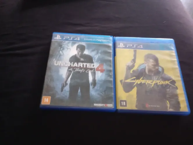 Vendo esses dois jogos de ps4