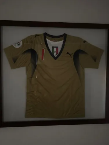 Camisa Buffon Itália 2006 autografada