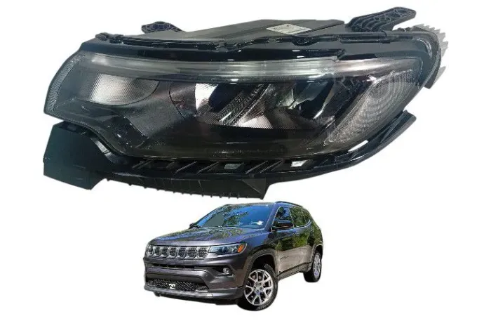 Farol Full LED Esquerdo jeep Compass 2022 a 2025 Usado Original 