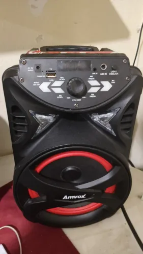 Caixa de Som Amvox 250W RMS - Som Potente e Qualidade Impecável!