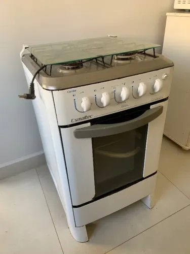 Fogão Esmaltec Caribe 4 bocas c/ forno