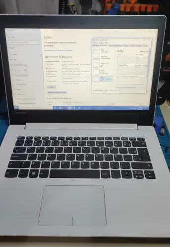 Notebook Lenovo I3-6006U, 4gb mem, Hd 500, Bateria Funcionando, Carregador
