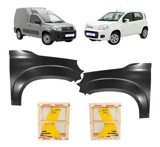 Par Paralama Uno 2011 2012 A 2014 Fiorino 2014 A 2021