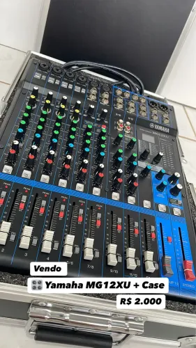 Mesa Yamaha mg12xu no case muito conservada