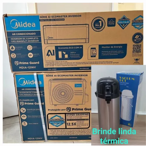 Ar condicionado MIDEA 12000btus inverter