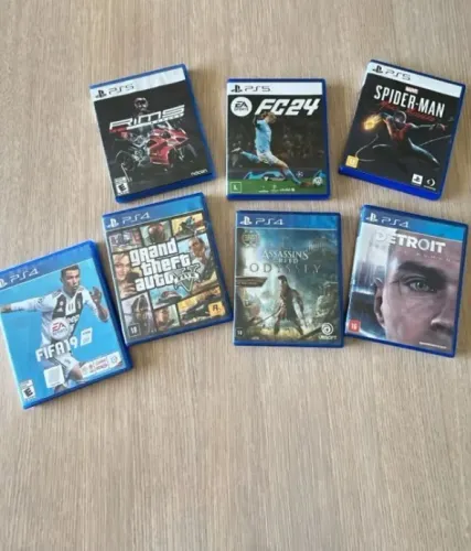 JOGOS PS4 E PS5